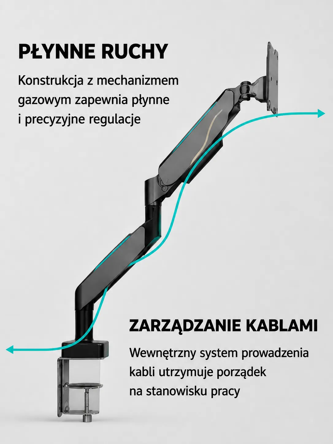 System prowadzenia kabli Qube RGB4920G