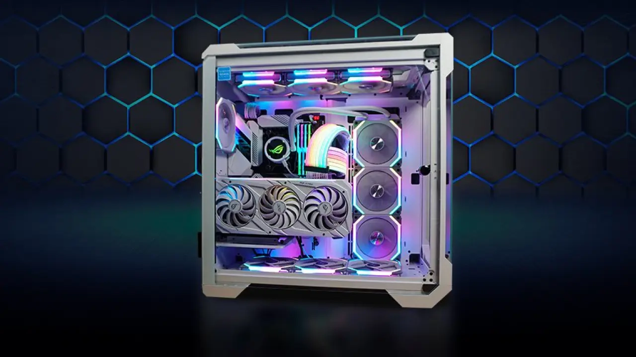 PC Movecenter Thermaltake View 51 Tempered Glass Snow ARGB