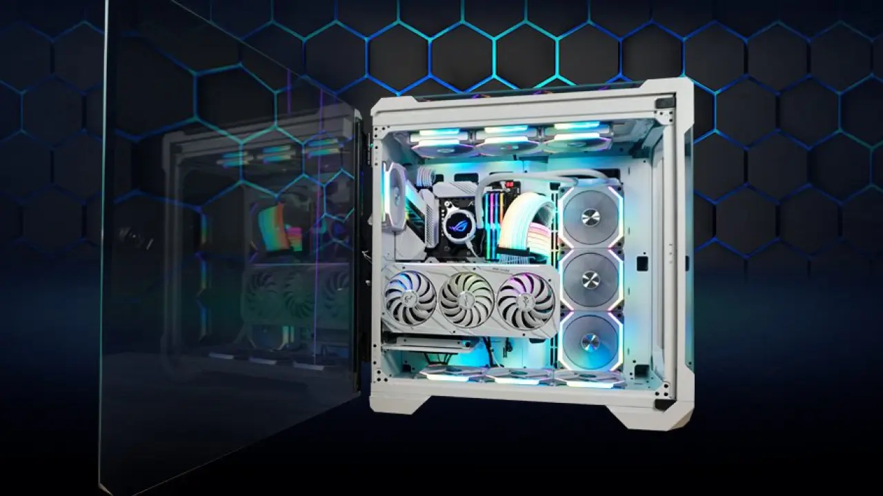 PC Movecenter Thermaltake View 51 Tempered Glass Snow ARGB