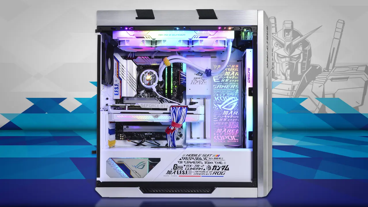 PC Movecenter ROG Strix Helios GUNDAM