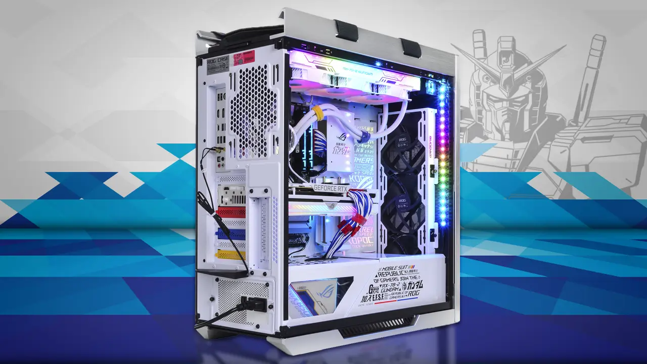 PC Movecenter ROG Strix Helios GUNDAM