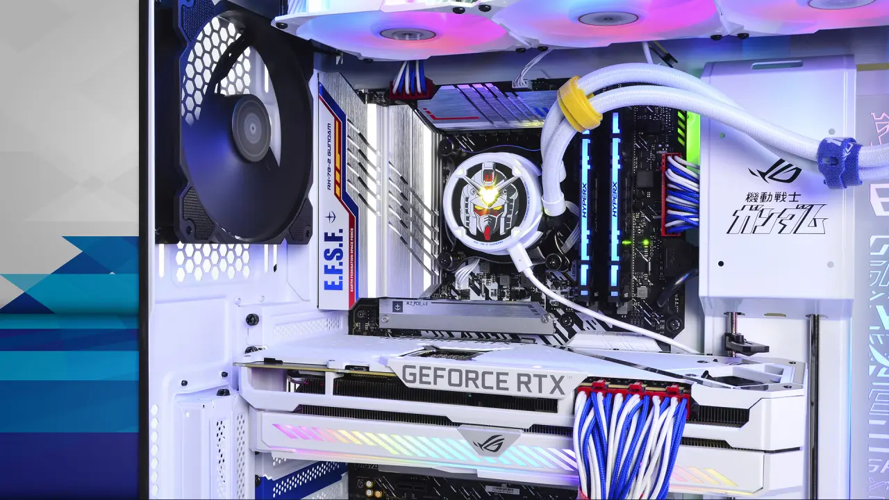PC Movecenter ROG Strix Helios GUNDAM