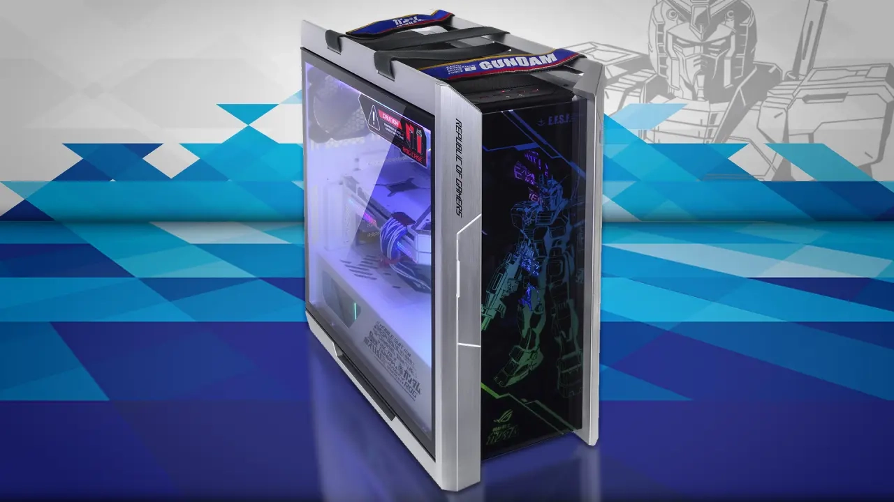 PC Movecenter ROG Strix Helios GUNDAM