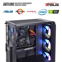 Komputer gamingowy ARTLINE Gaming X35 i5 12400F RTX 3050 8GB B3164 cena - zdjęcie 8