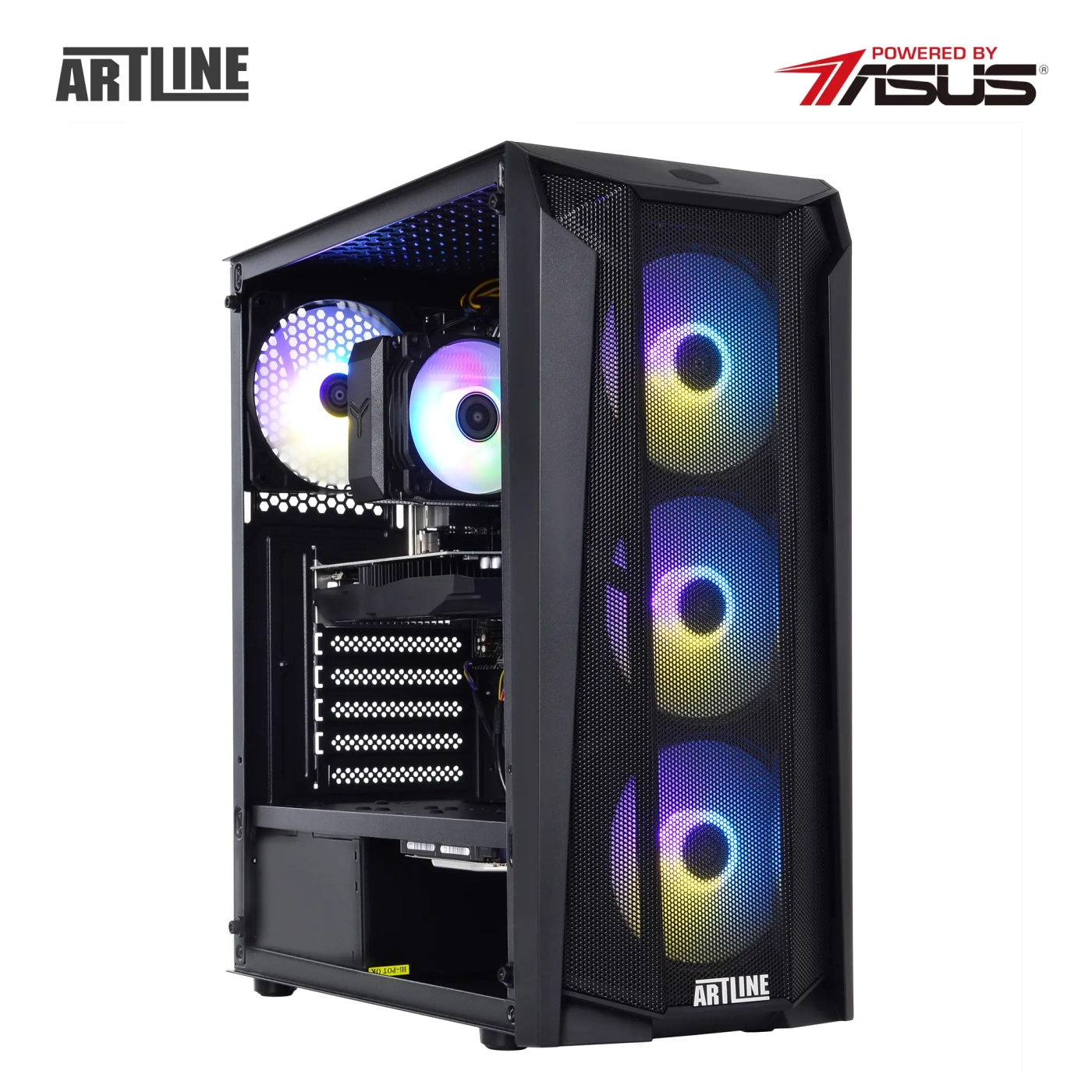 Komputer gamingowy ARTLINE Gaming X35 i5 12400F RTX 3050 8GB B3164 cena - zdjęcie 11