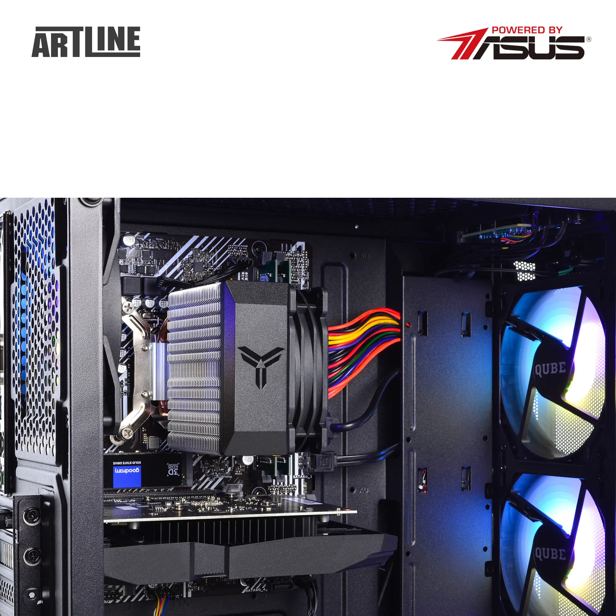 Komputer gamingowy ARTLINE Gaming X35 i5 12400F RTX 3050 8GB B3164 cena - zdjęcie 14