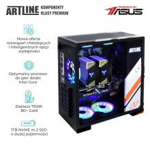 Komputer gamingowy ARTLINE Overlord ASMV i5 13500 RTX 4070 12GB GA32102 cena - zdjęcie 2