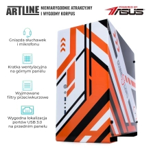 Komputer gamingowy ARTLINE Overlord ASMV i5 13500 RTX 4070 12GB GA32102 cena - zdjęcie 3