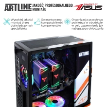 Komputer gamingowy ARTLINE Overlord ASMV i5 13500 RTX 4070 12GB GA32102 cena - zdjęcie 4