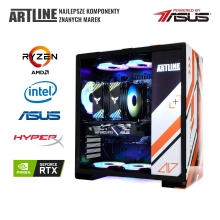 Komputer gamingowy ARTLINE Overlord ASMV i5 13500 RTX 4070 12GB GA32102 cena - zdjęcie 6