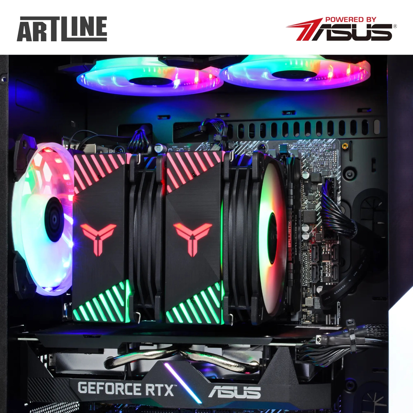 Komputer gamingowy ARTLINE Overlord ASMV i5 13500 RTX 4070 12GB GA32102 cena - zdjęcie 13