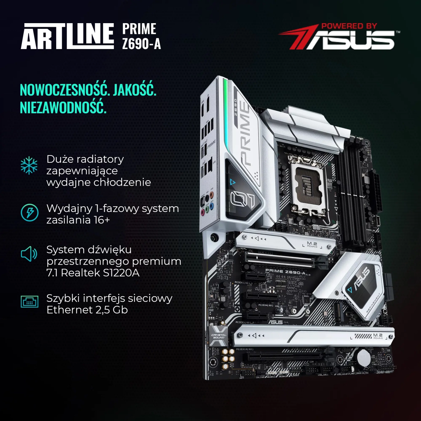 Komputer gamingowy ARTLINE Overlord X91 i5 13600KF RTX 4070 12GB OV321010 cena - zdjęcie 3