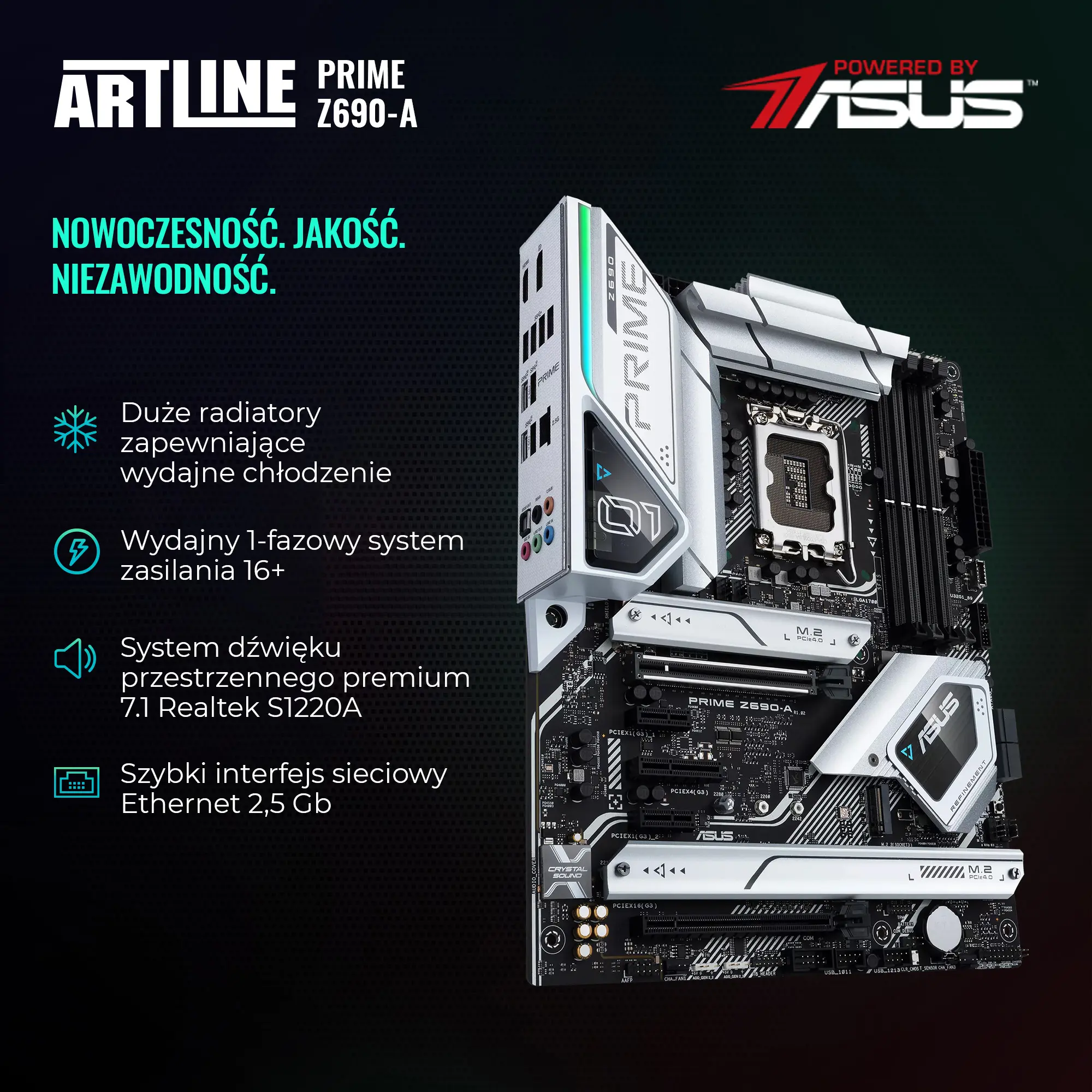 Komputer gamingowy ARTLINE Overlord X91 i5 13600KF RTX 4070 12GB OV321010 cena - zdjęcie 3