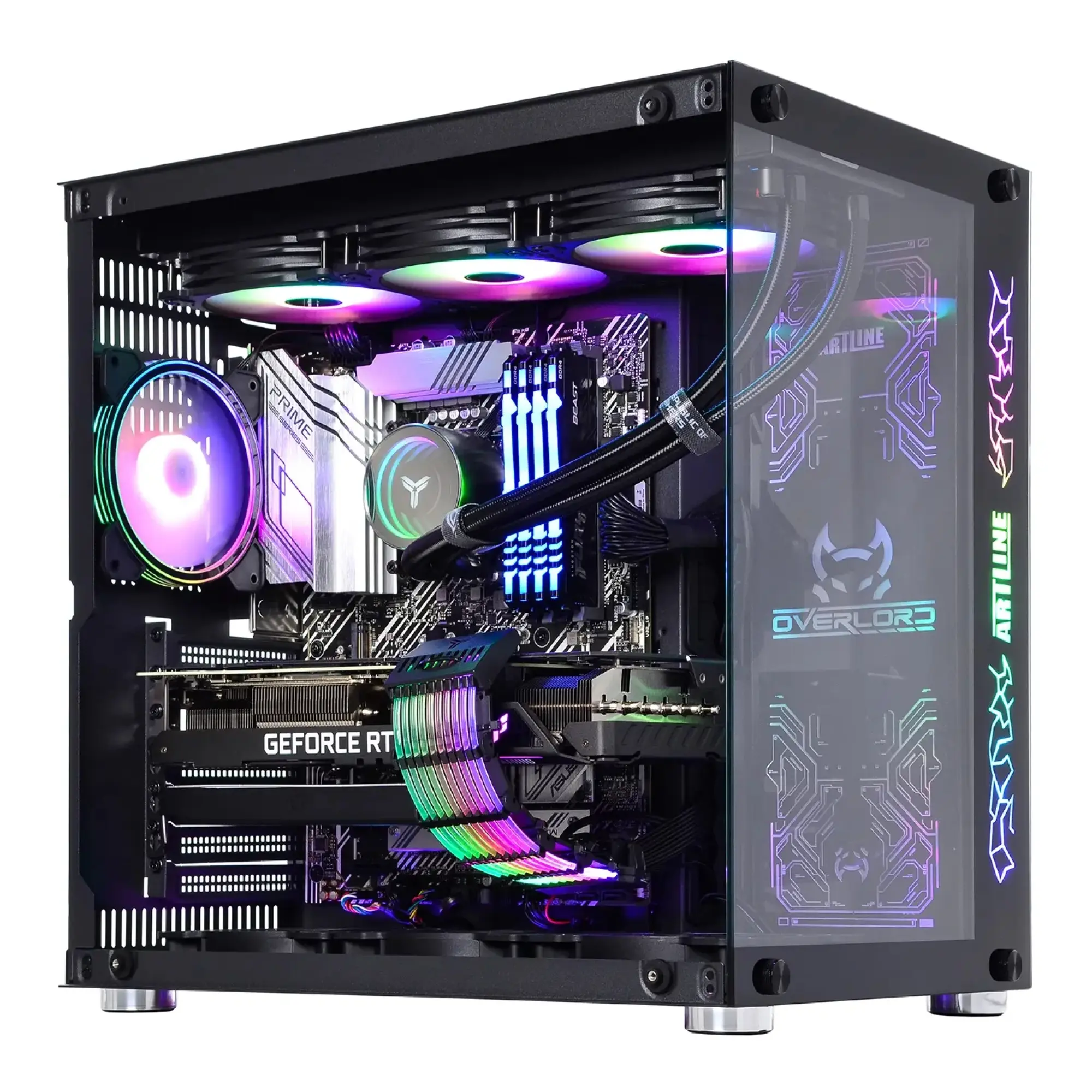 Komputer gamingowy ARTLINE Overlord X91 i5 13600KF RTX 4070 12GB OV321010 cena - zdjęcie 4