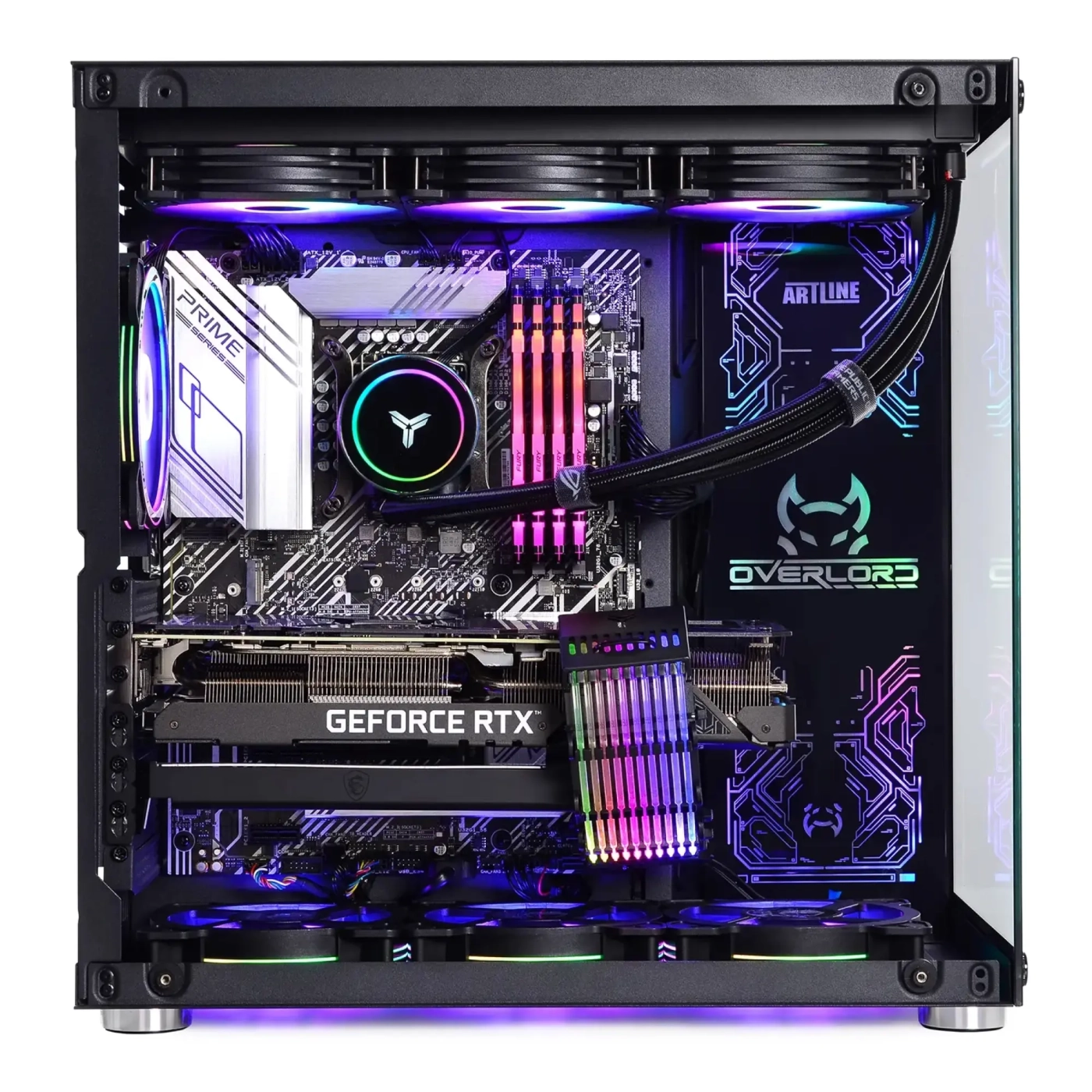 Komputer gamingowy ARTLINE Overlord X91 i5 13600KF RTX 4070 12GB OV321010 cena - zdjęcie 8