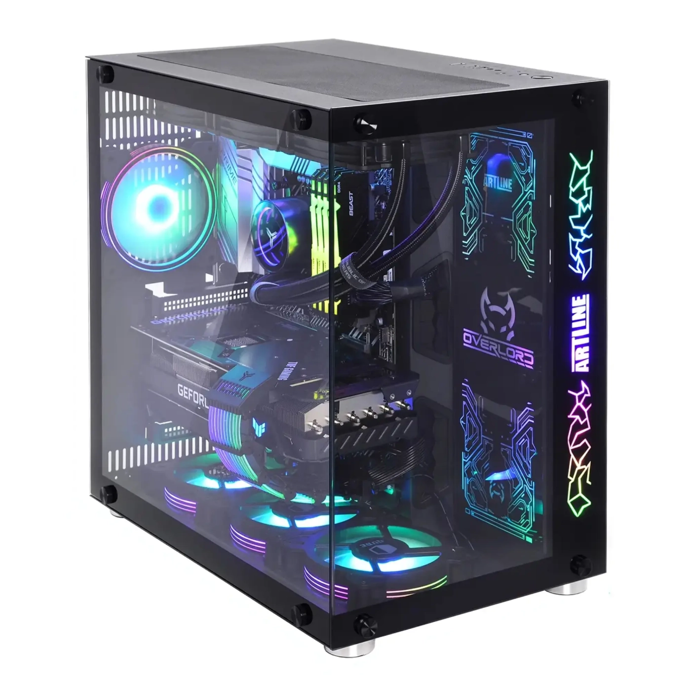 Komputer gamingowy ARTLINE Overlord X91 i5 13600KF RTX 4070 12GB OV321010 cena - zdjęcie 9