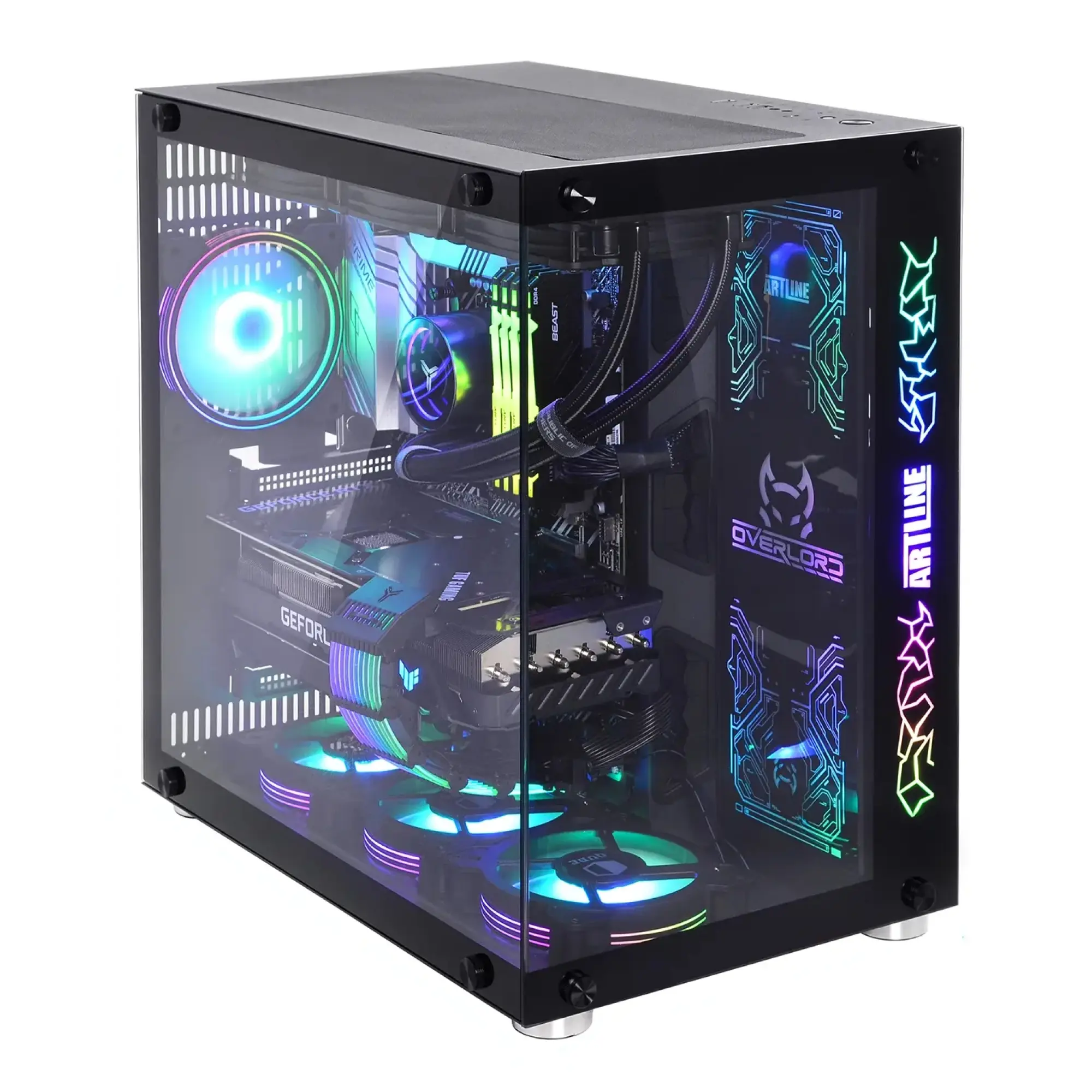 Komputer gamingowy ARTLINE Overlord X91 i5 13600KF RTX 4070 12GB OV321010 cena - zdjęcie 9