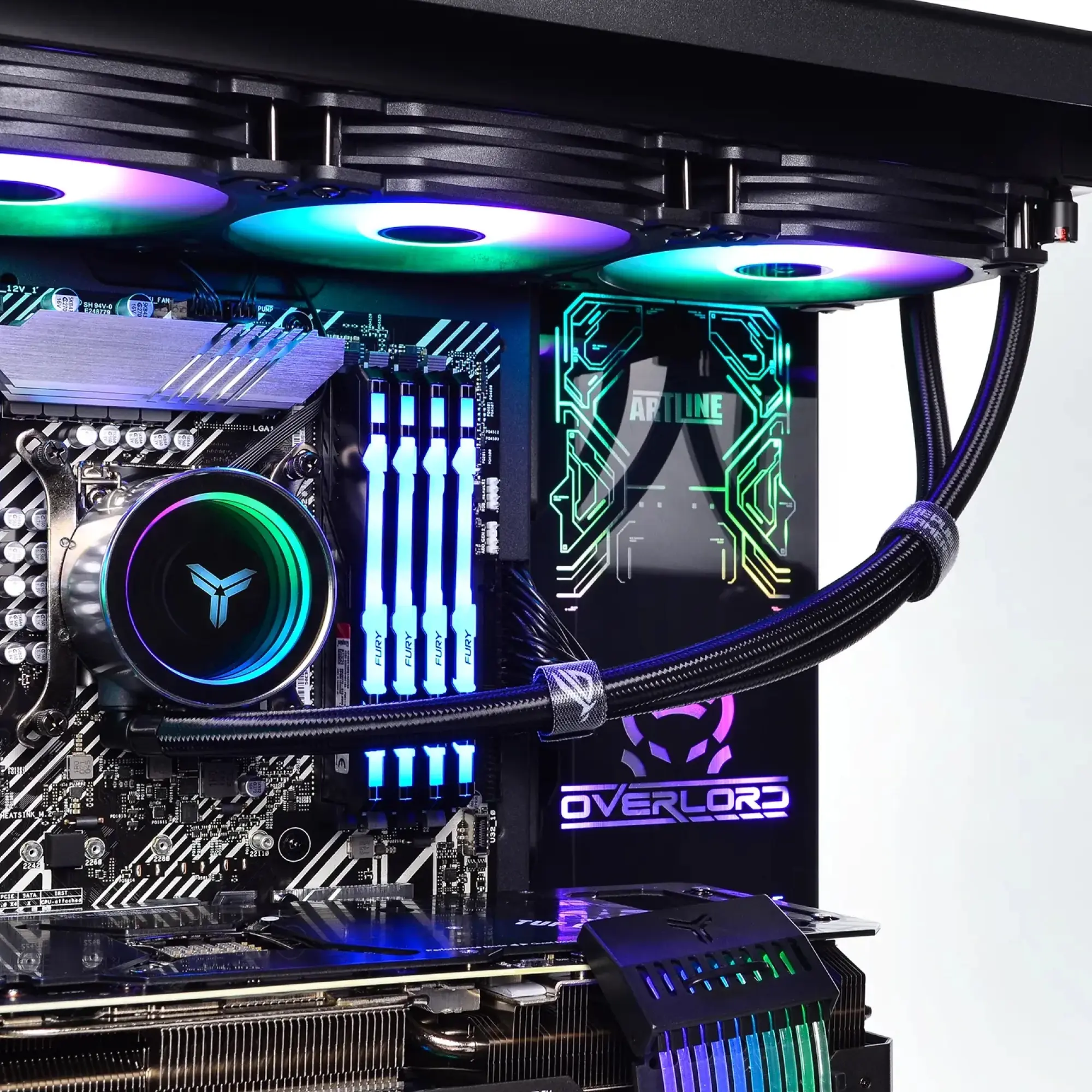 Komputer gamingowy ARTLINE Overlord X91 i5 13600KF RTX 4070 12GB OV321010 cena - zdjęcie 13