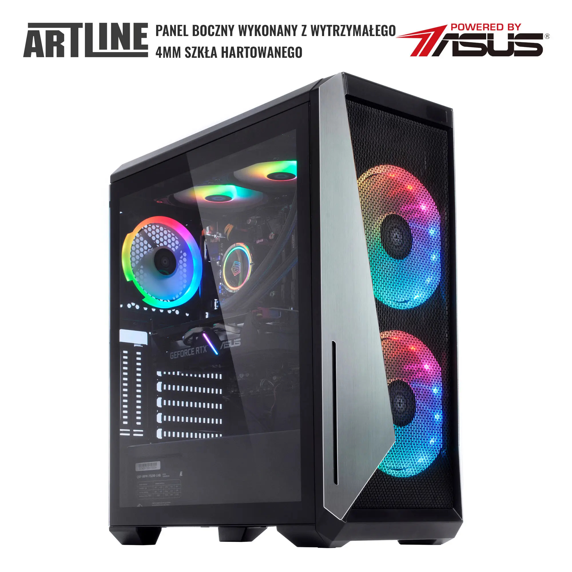Komputer gamingowy ARTLINE Gaming X91 i5 13600KF RTX 4070 12GB W11642 cena - zdjęcie 7