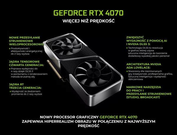 Komputer gamingowy ARTLINE Gaming X91 i5 13600KF RTX 4070 12GB W11642Win cena - zdjęcie 1