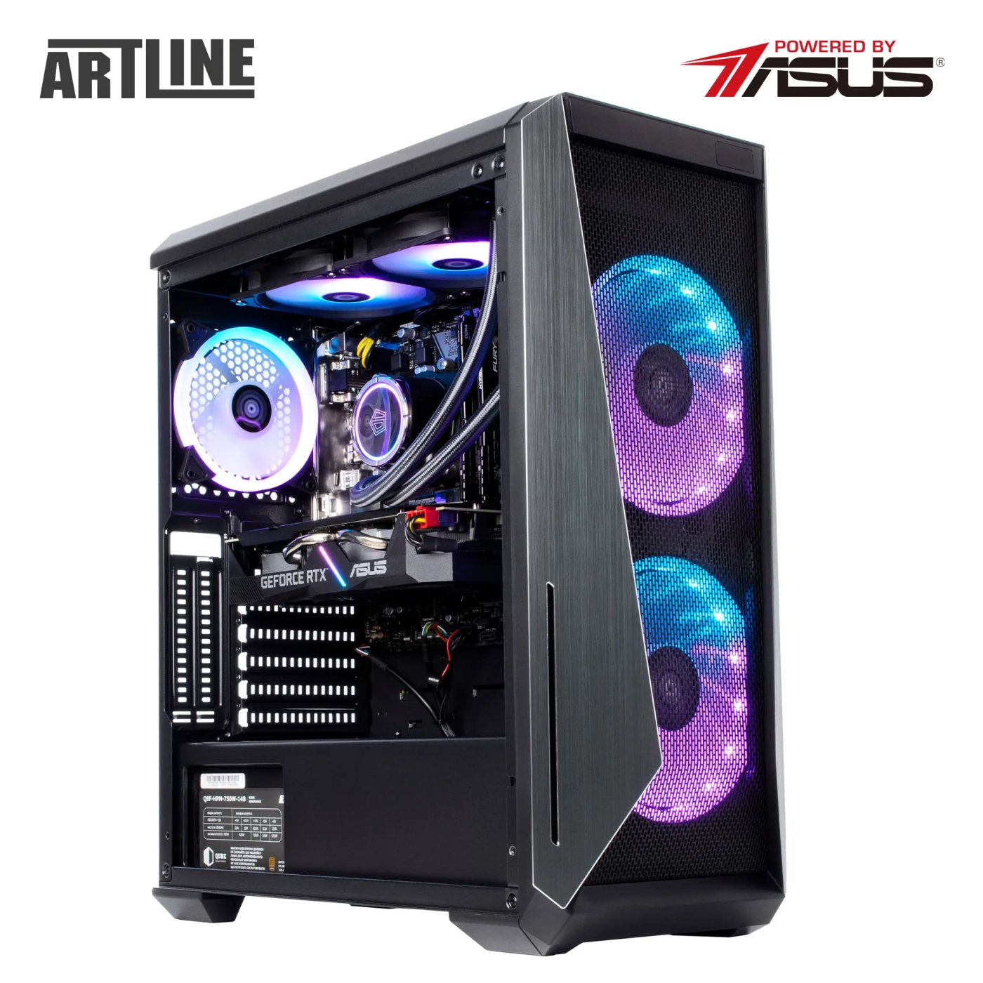 Komputer gamingowy ARTLINE Gaming X91 i5 13600KF RTX 4070 12GB W11642Win cena - zdjęcie 12