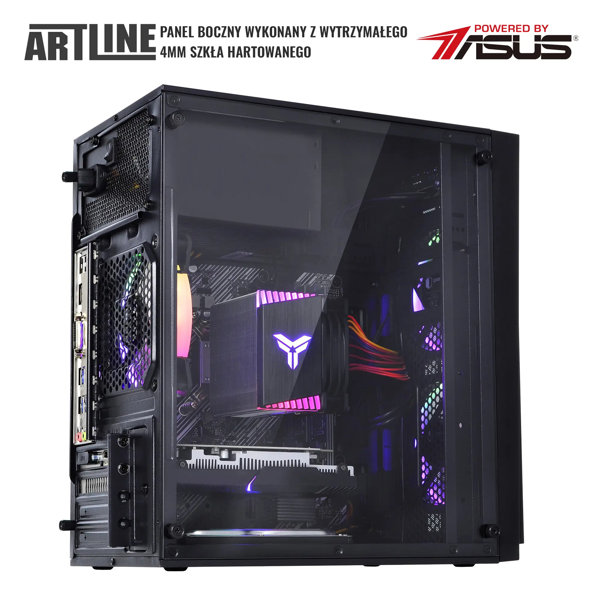 Komputer gamingowy ARTLINE Gaming X45 Ryzen 5 5500 RTX 3050 8GB CR1641 cena - zdjęcie 3