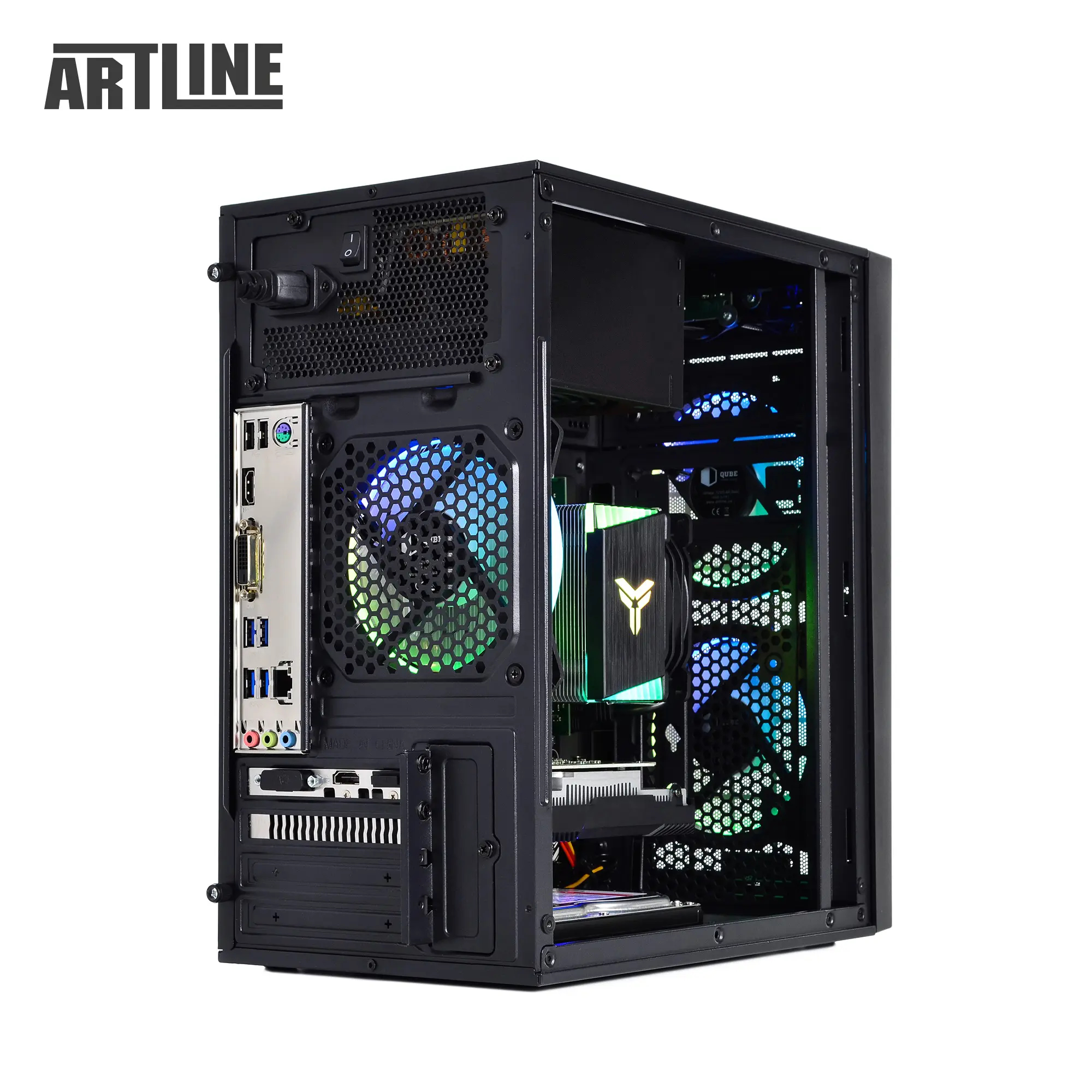 Komputer gamingowy ARTLINE Gaming X45 Ryzen 5 5500 RTX 3050 8GB CR1641 cena - zdjęcie 10