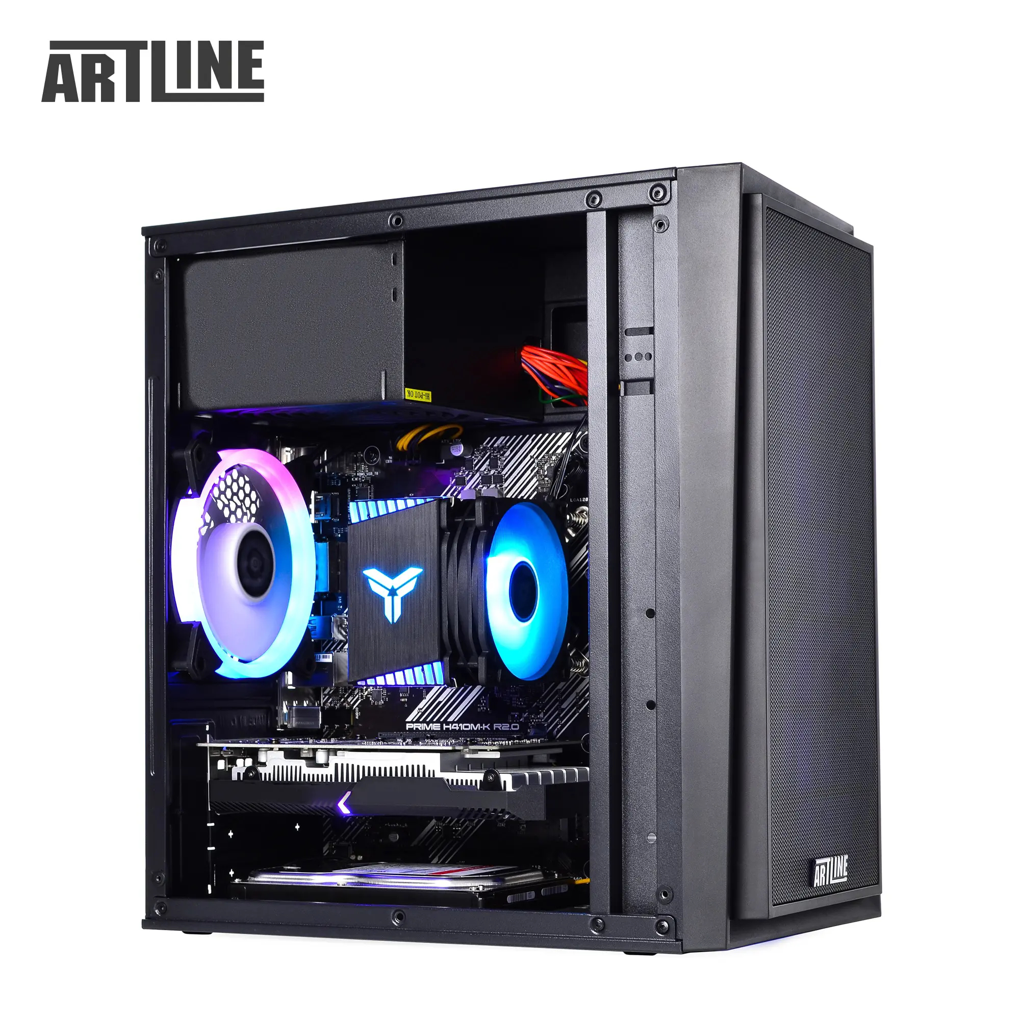Komputer gamingowy ARTLINE Gaming X45 Ryzen 5 5500 RTX 3050 8GB CR1641 cena - zdjęcie 11
