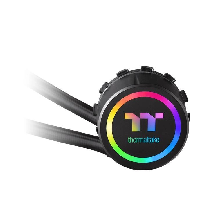 System chłodzenia cieczą Thermaltake Floe Riing RGB 240 TT Premium Edition (CL-W157-PL12SW-A) cena - zdjęcie 3
