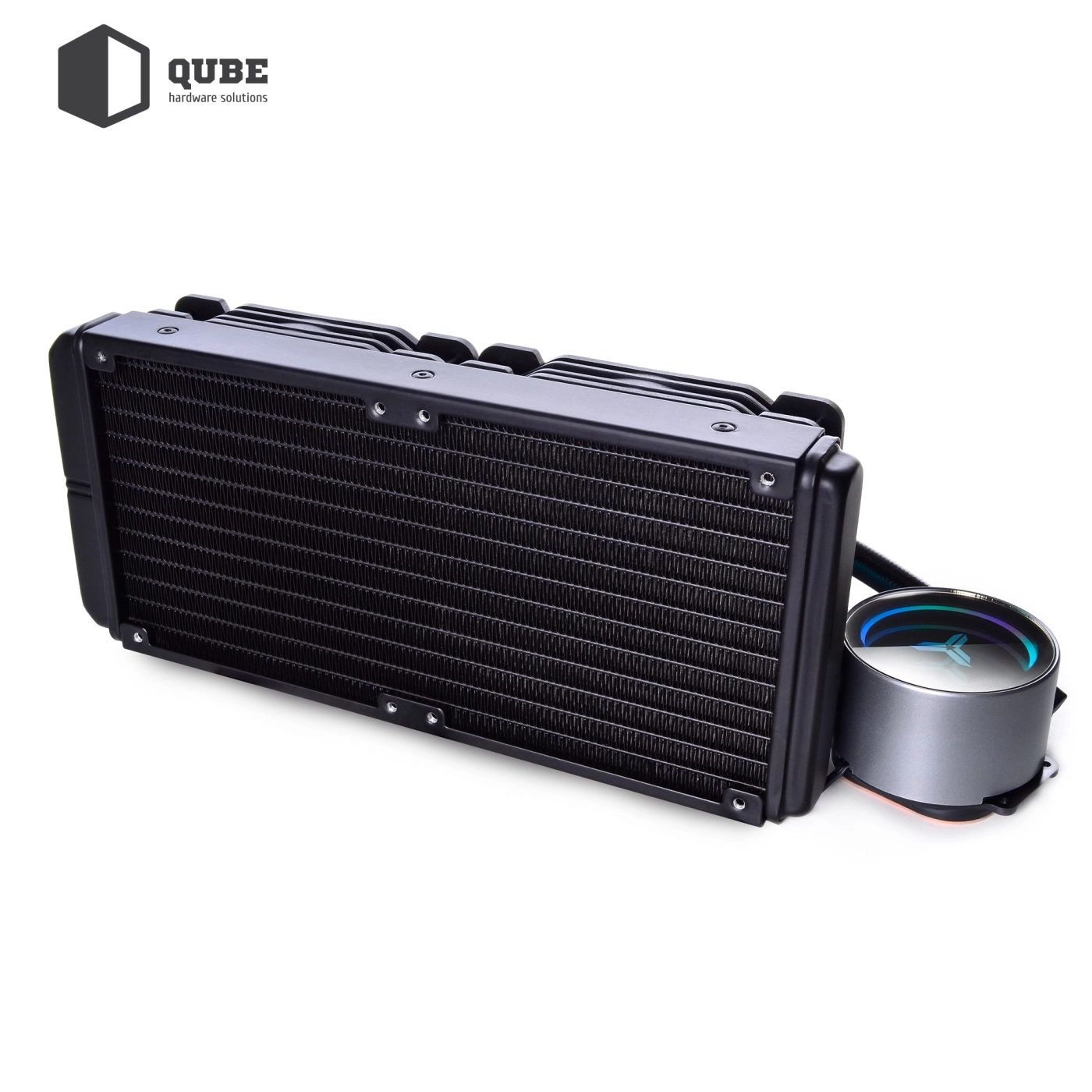 System chłodzenia cieczą Qube QB-OLWC240ARGB cena - zdjęcie 4