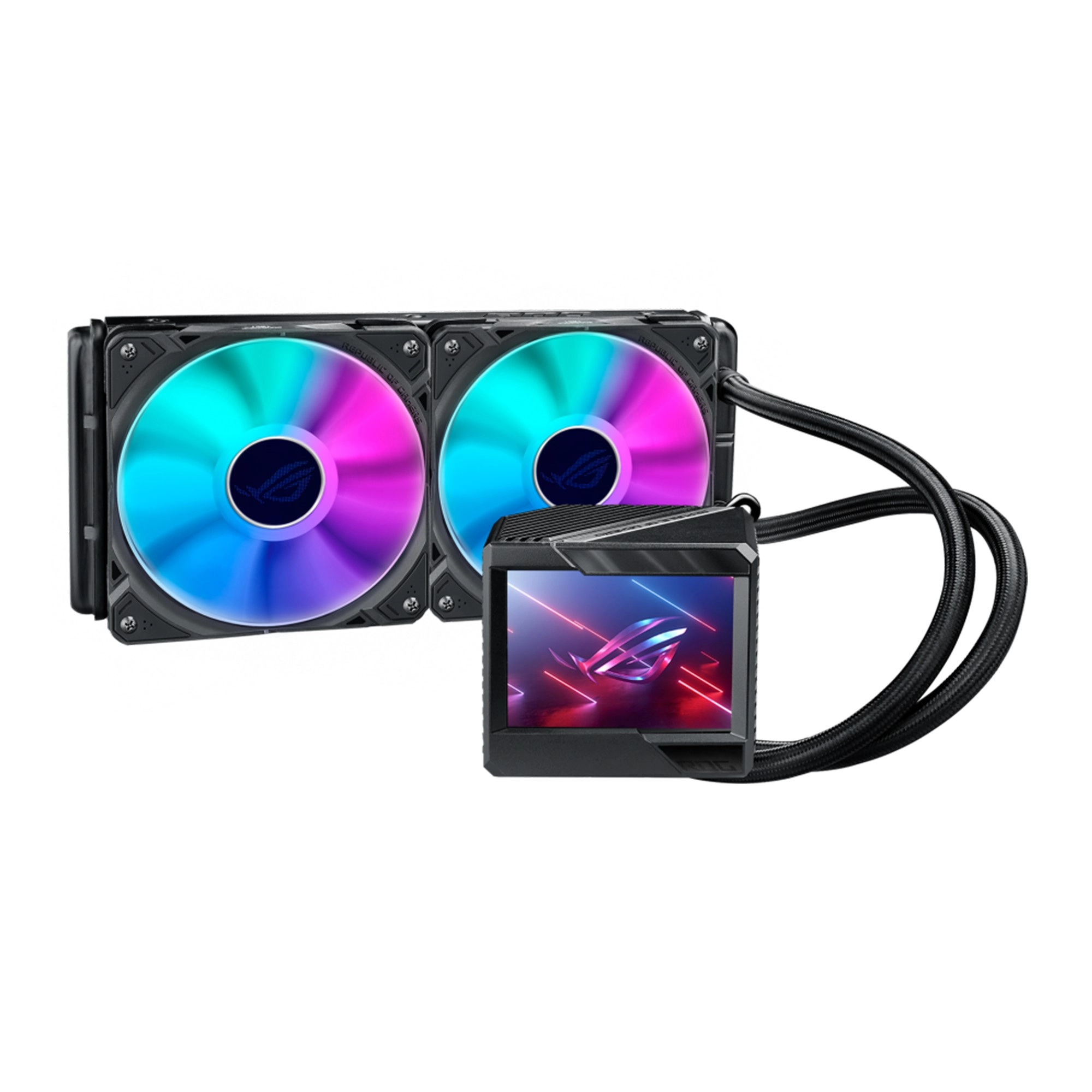 System chłodzenia cieczą ASUS ROG-RYUJIN-II-240-ARGB Intel: LGA 115x,1366, 2011, 2011-3, 2066 cena - zdjęcie 0