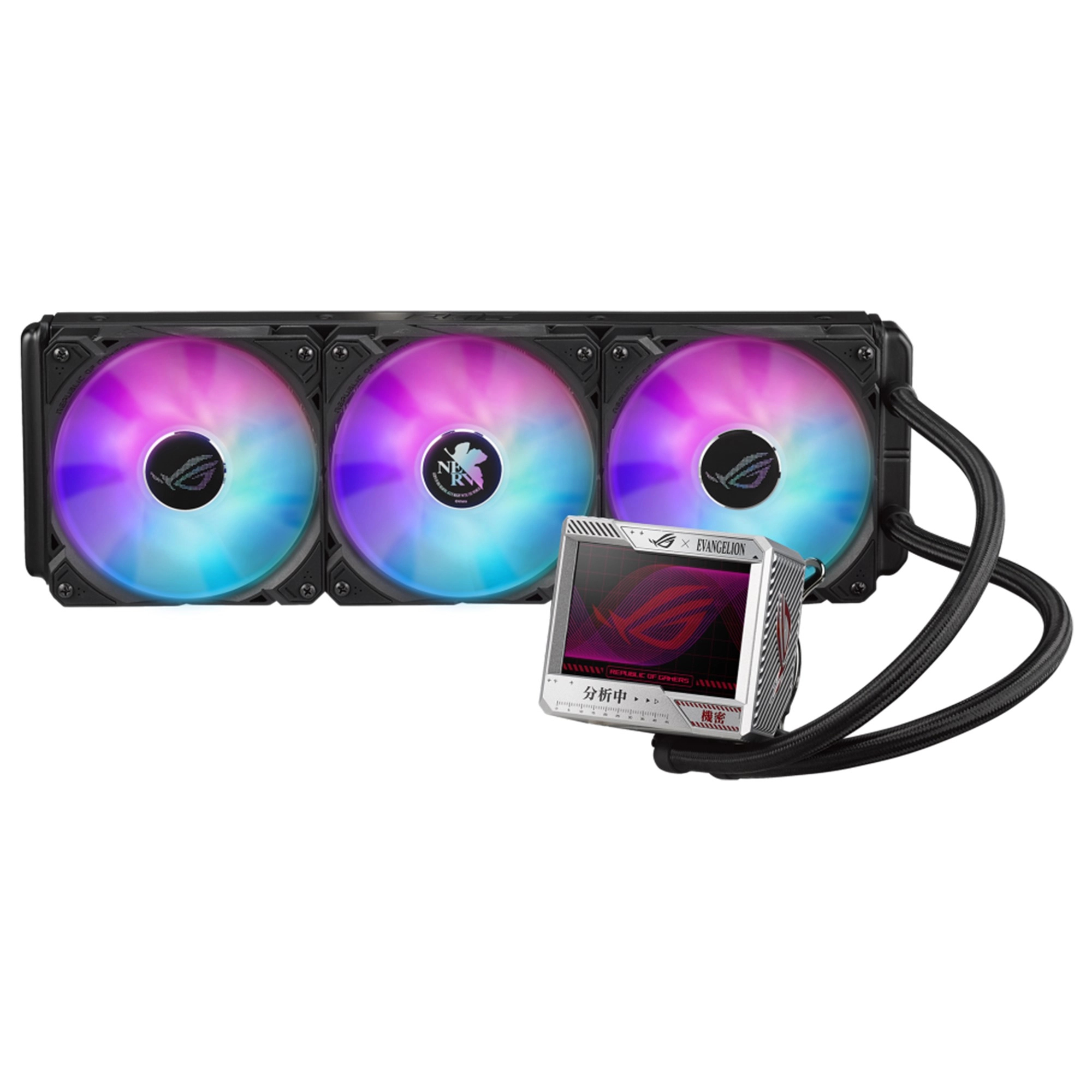 System chłodzenia cieczą ASUS ROG-RYUJIN-II 360-ARGB EVA EDITION Intel: LGA 115x,1366, 2011, 2011-3, 2 cena - zdjęcie 0