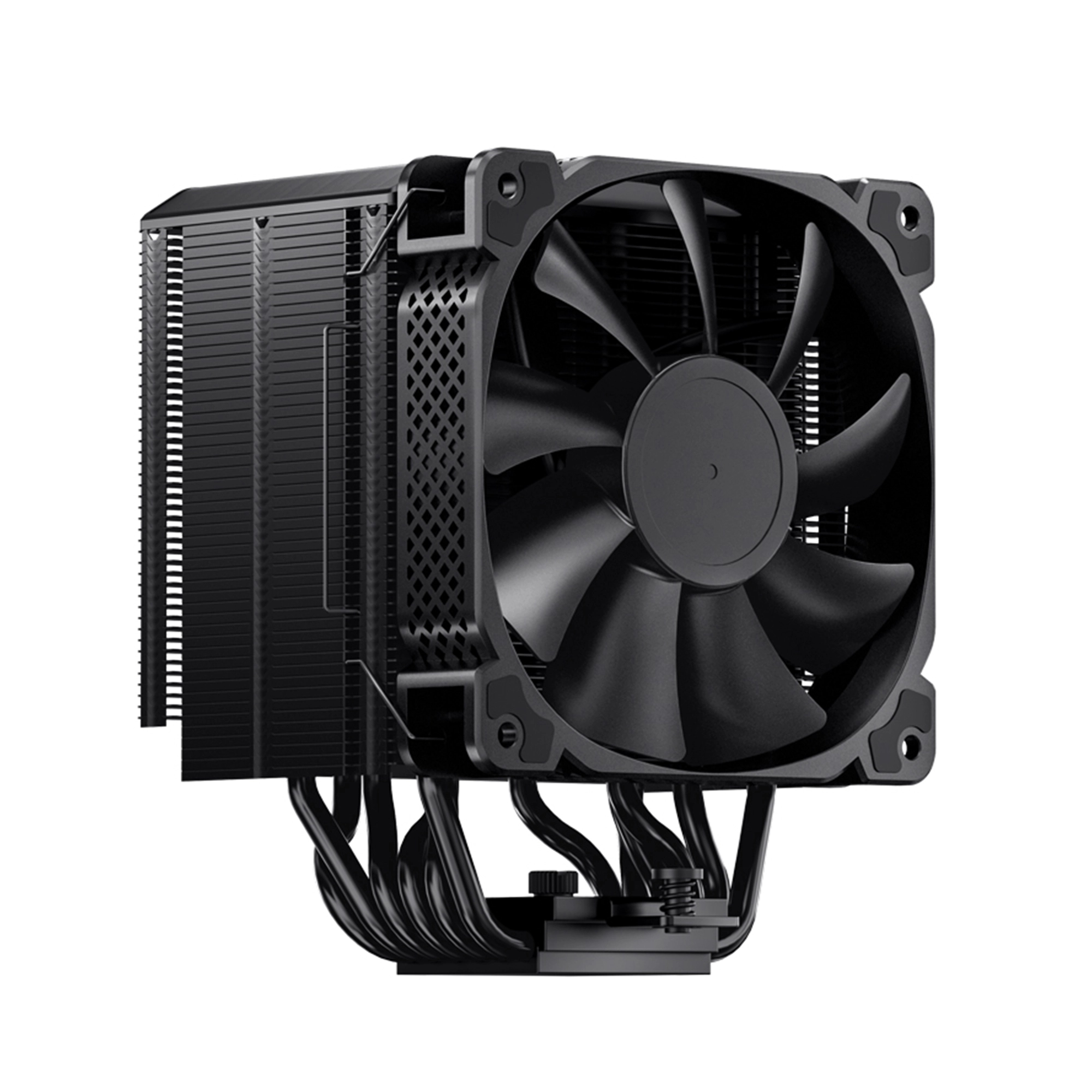Chłodzenie procesora JONSBO HX6240 Black (120mm/4pin/LGA1200/115X/1700/2011/AM4/AM5/4PIN PWM) cena - zdjęcie 0
