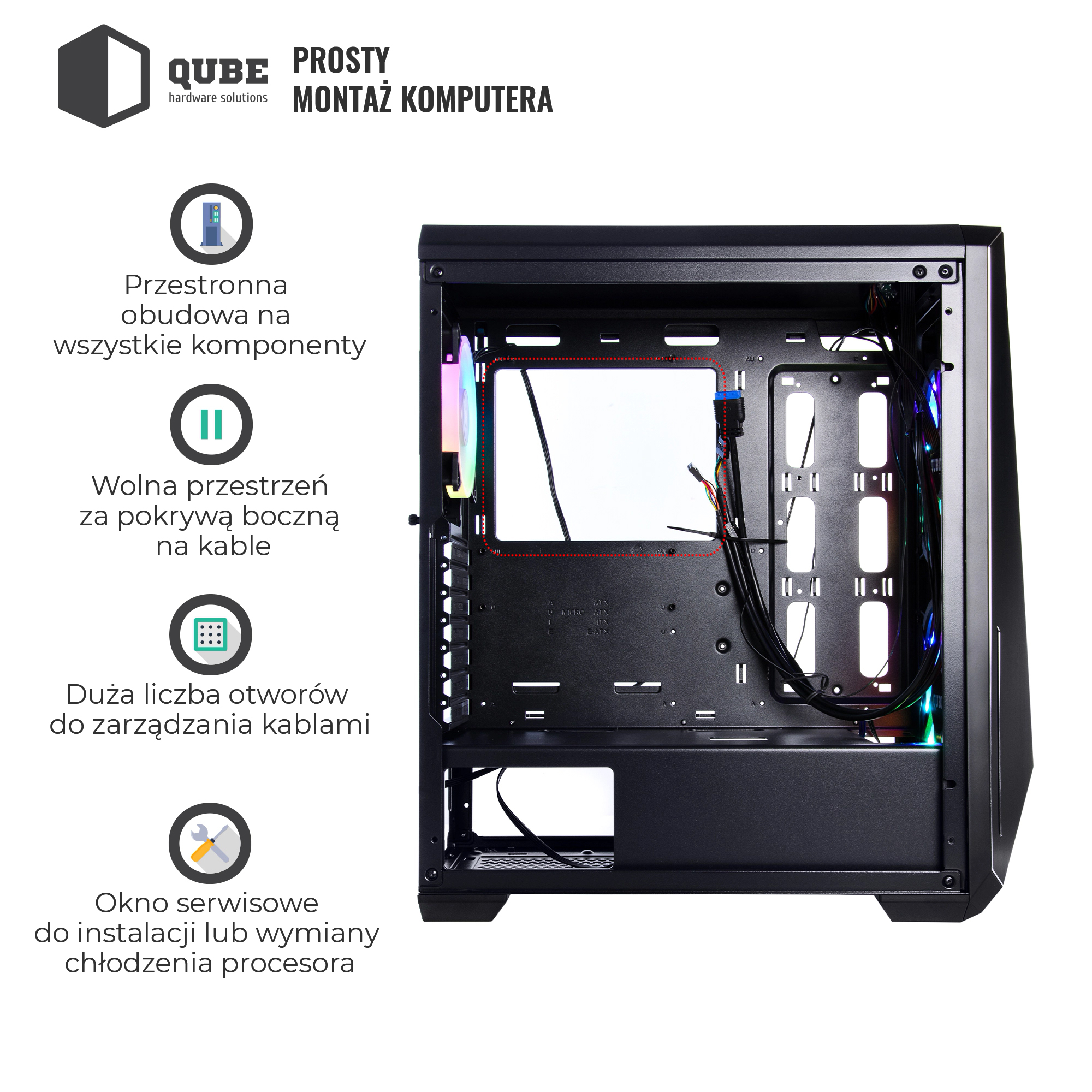 Obudowa QUBE WIZARD (WIZARD_FMNU3) cena - zdjęcie 9