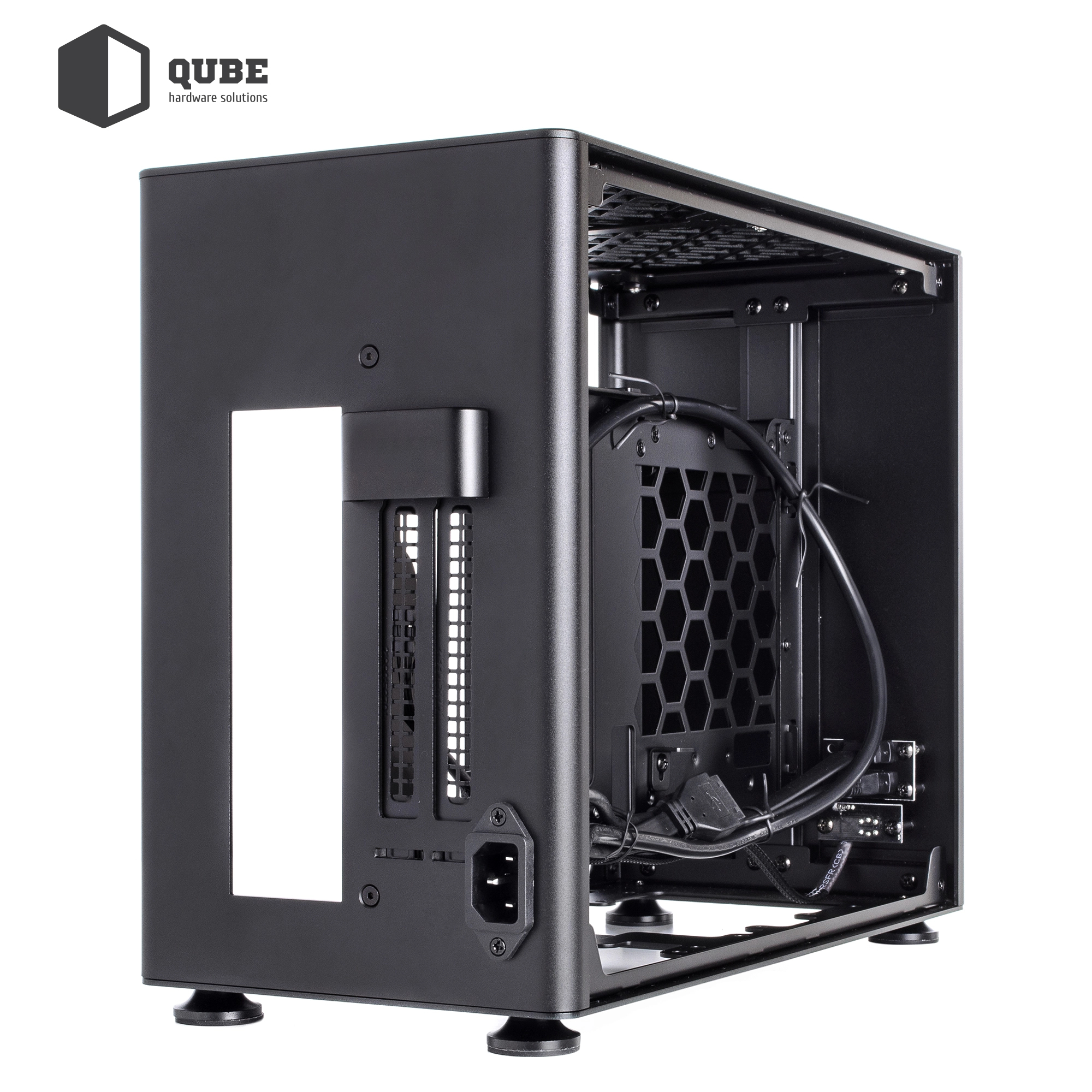 Obudowa QUBE A4 Black (QBA4I_WBNU3) cena - zdjęcie 6
