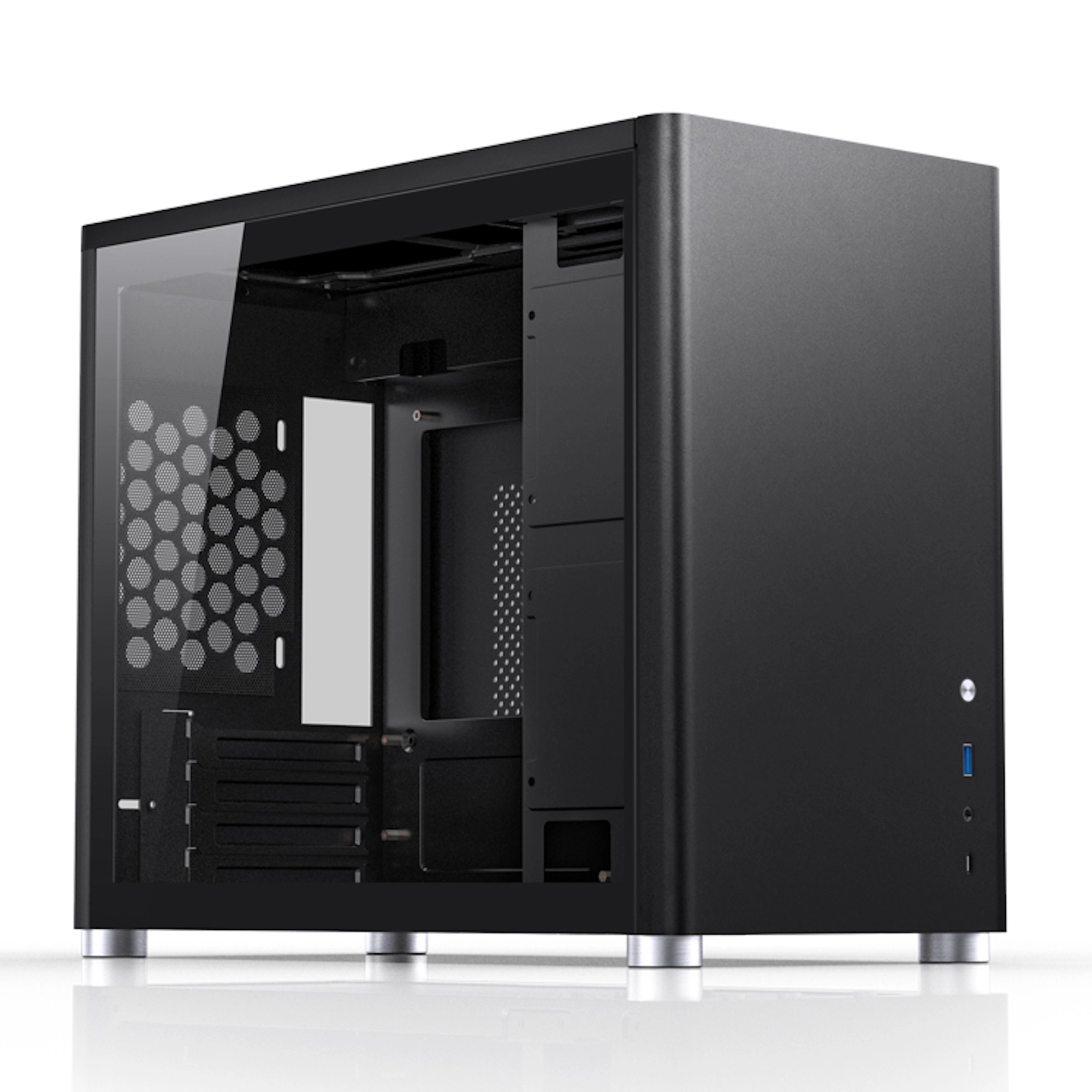 Obudowa JONSBO D30 Aluminum Black cena - zdjęcie 0