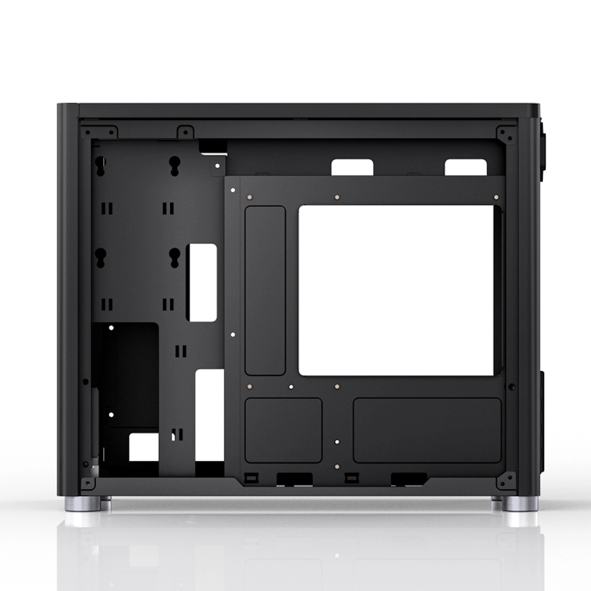 Obudowa JONSBO D30 Aluminum Black cena - zdjęcie 6