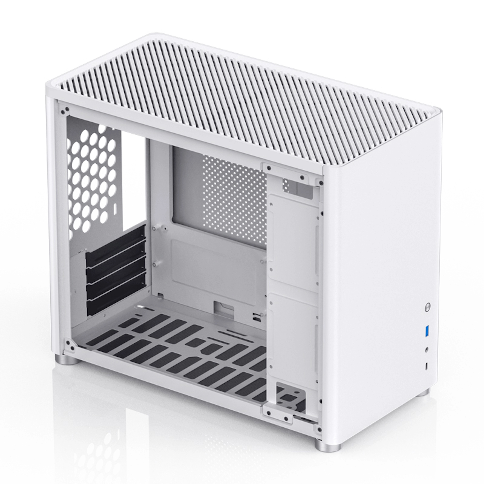 Obudowa JONSBO D30 Aluminum White cena - zdjęcie 5