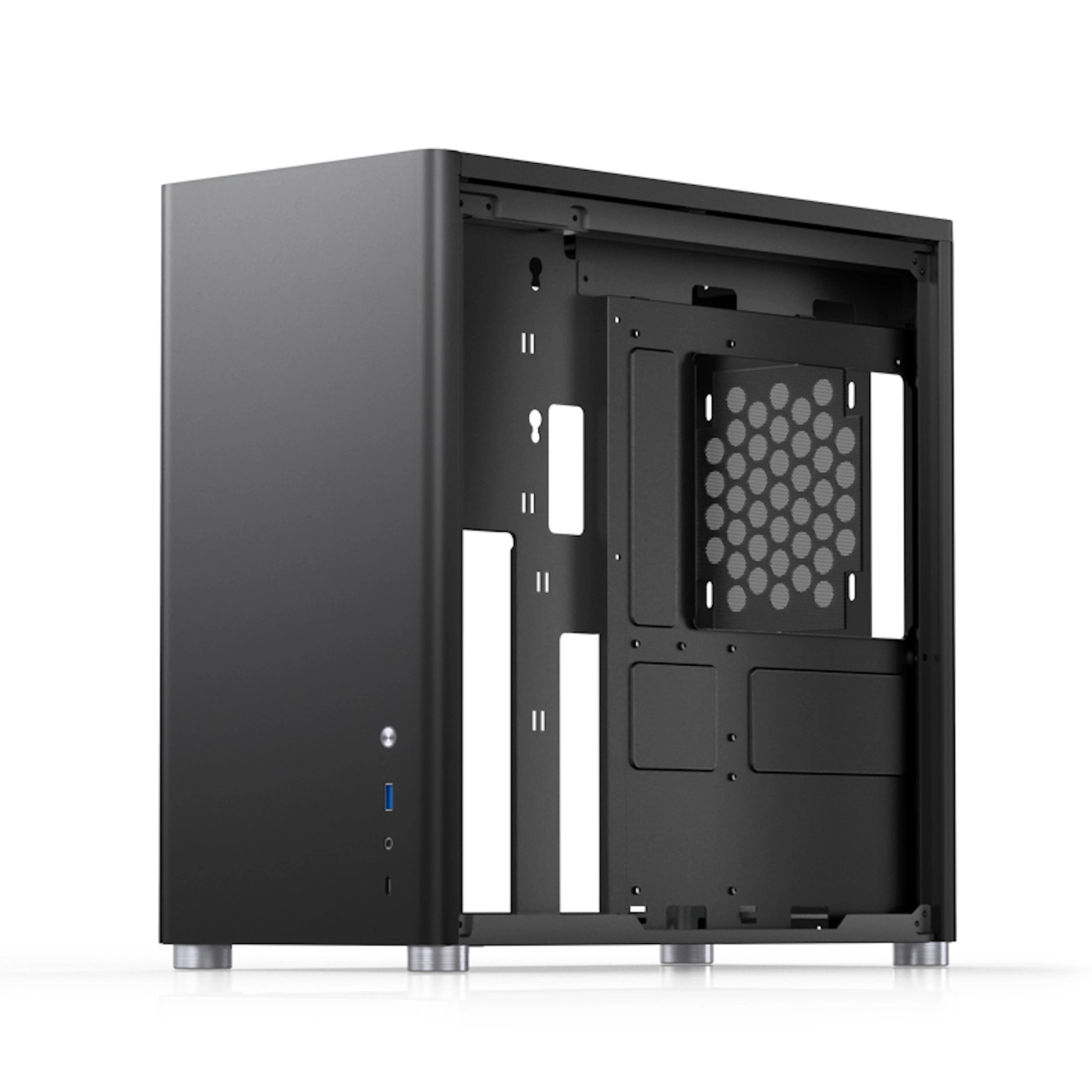 Obudowa JONSBO D40 Aluminum Black cena - zdjęcie 4