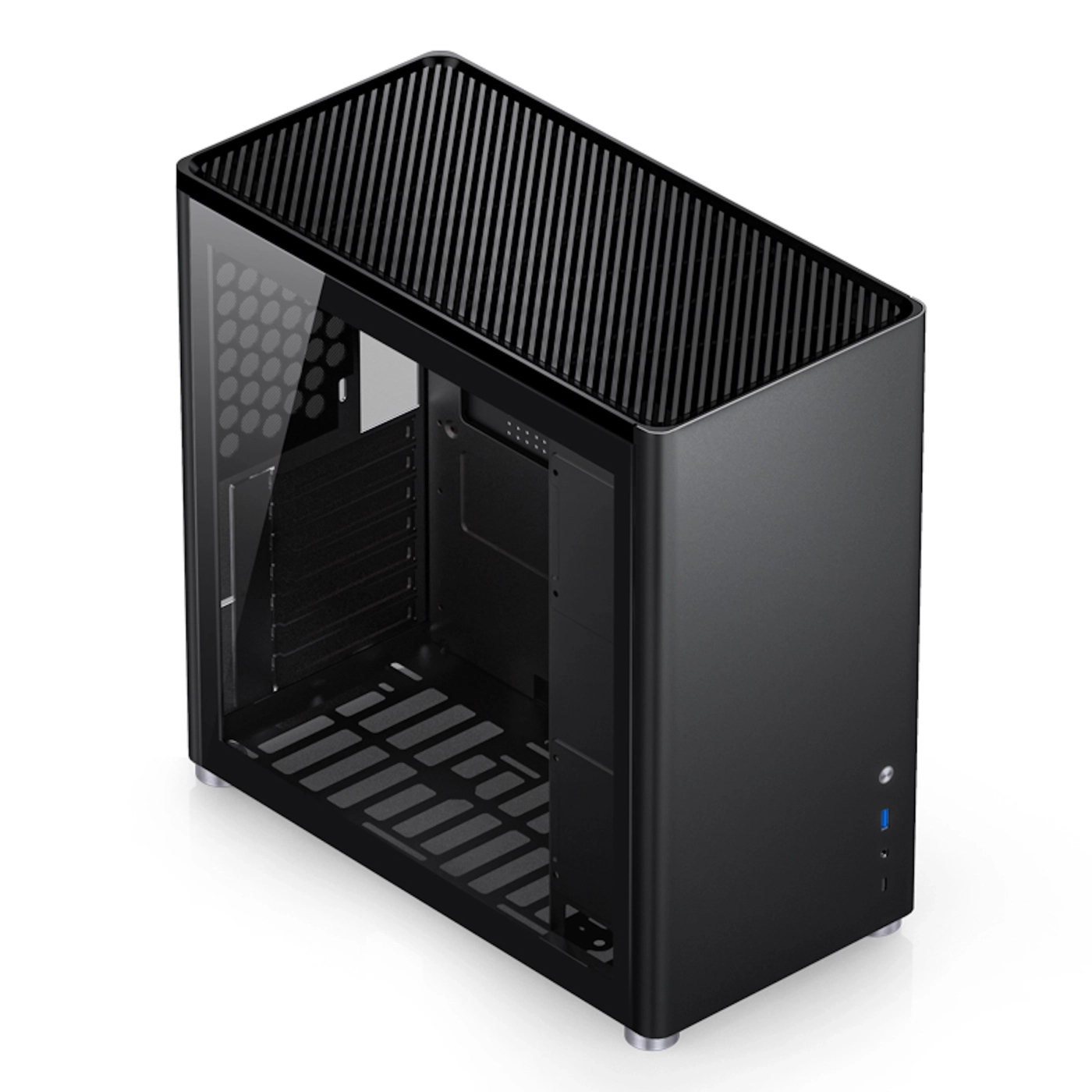 Obudowa JONSBO D40 Aluminum Black cena - zdjęcie 6