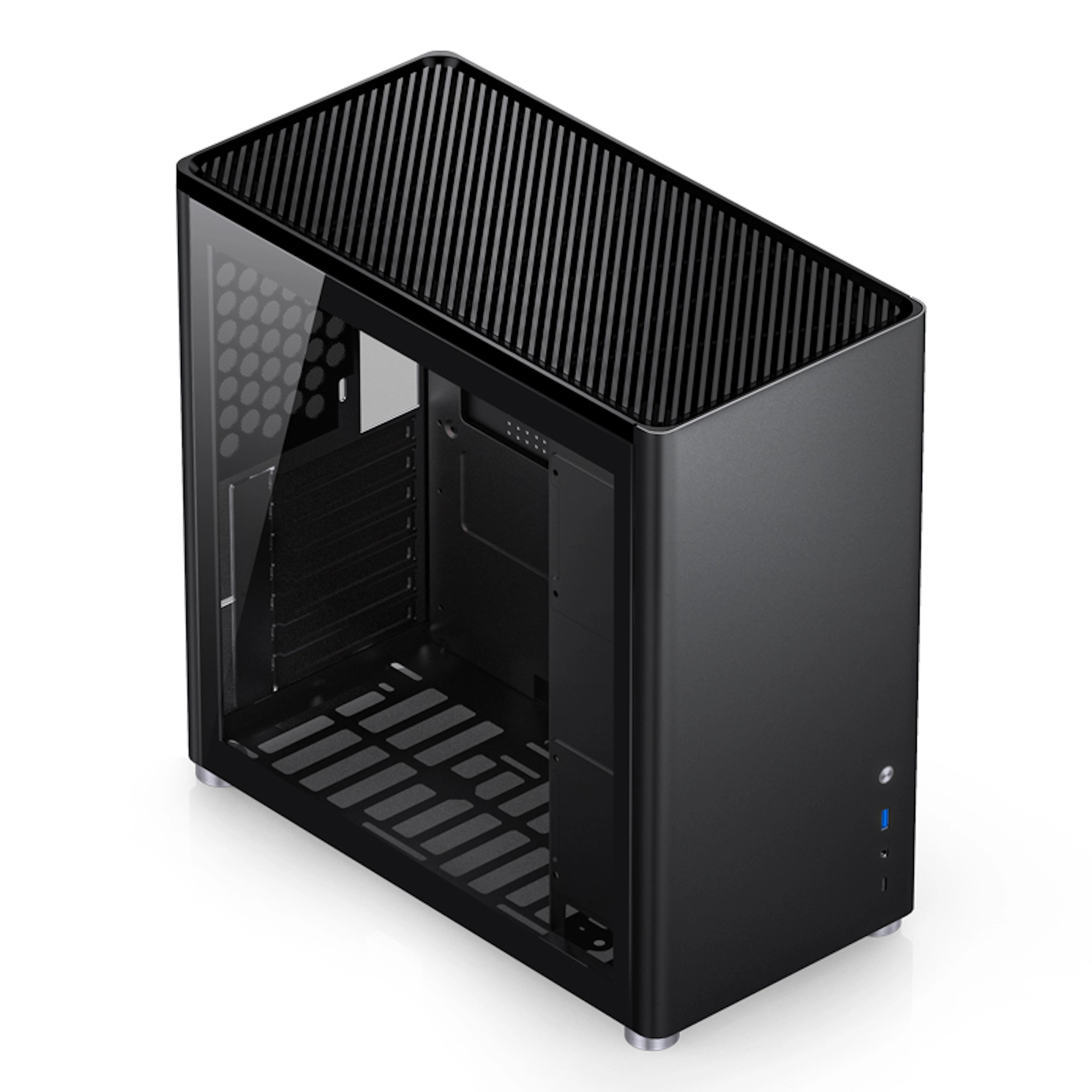 Obudowa JONSBO D40 Aluminum Black cena - zdjęcie 6