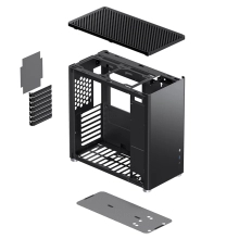 Obudowa JONSBO D40 Aluminum Black cena - zdjęcie 9