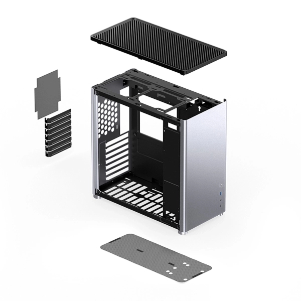 Obudowa JONSBO D40 Aluminum Silver cena - zdjęcie 8