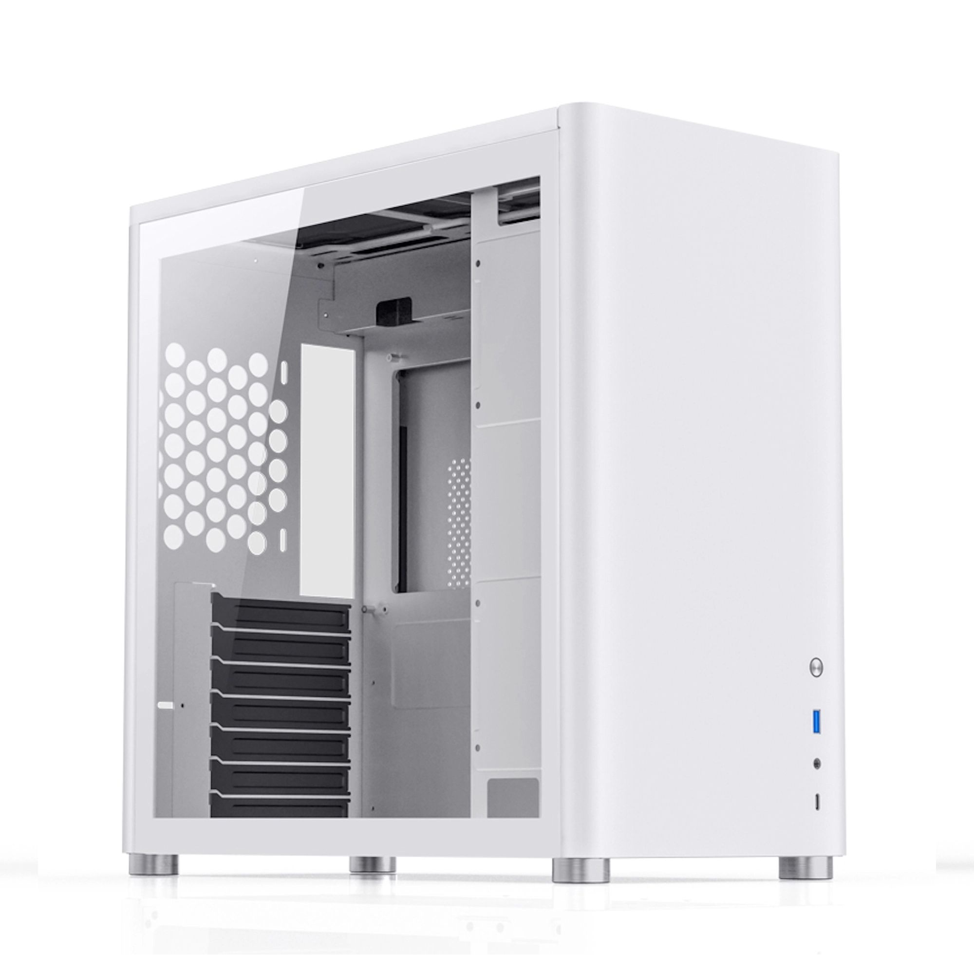 Obudowa JONSBO D40 Aluminum White cena - zdjęcie 0