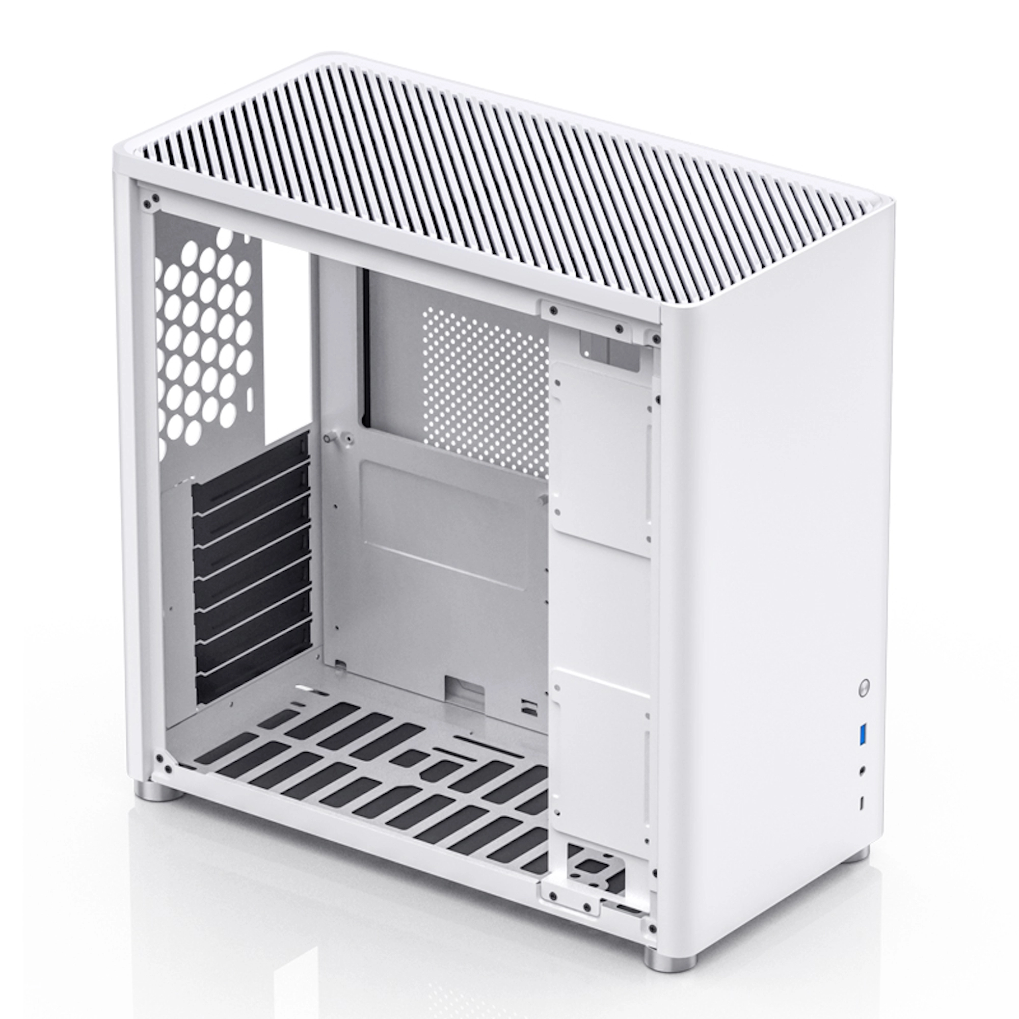 Obudowa JONSBO D40 Aluminum White cena - zdjęcie 4