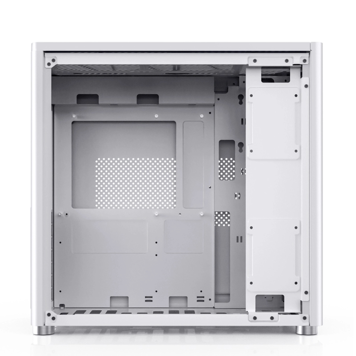 Obudowa JONSBO D40 Aluminum White cena - zdjęcie 5