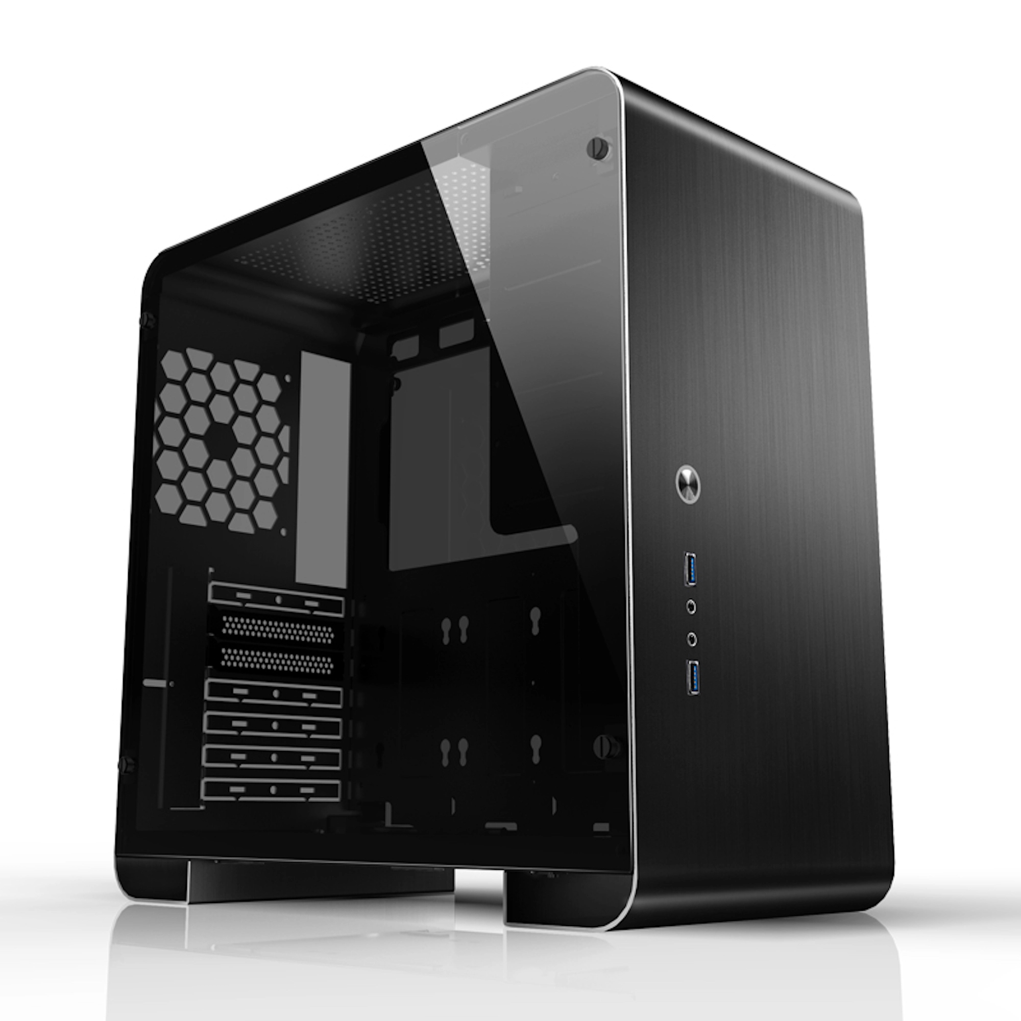Obudowa JONSBO U4 PLUS Aluminium Black cena - zdjęcie 0
