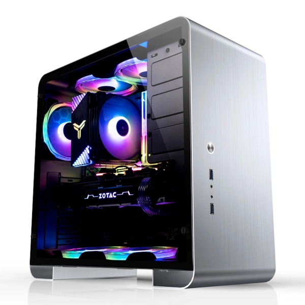 Obudowa JONSBO U4 PLUS Aluminium Silver cena - zdjęcie 1