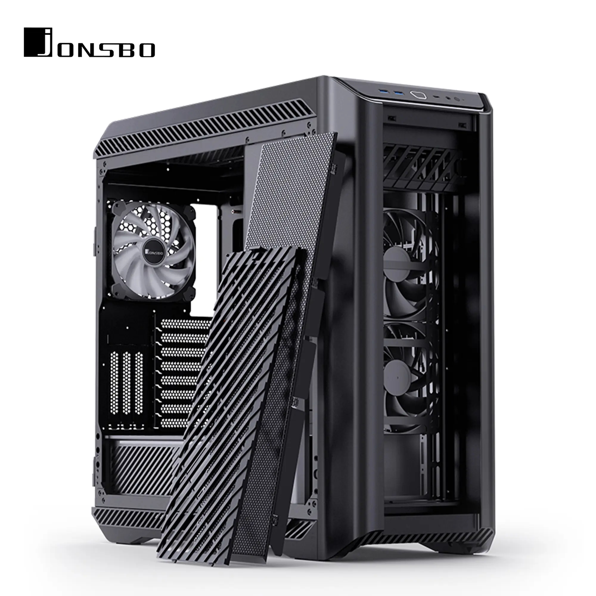 Obudowa JONSBO D500 Black cena - zdjęcie 5