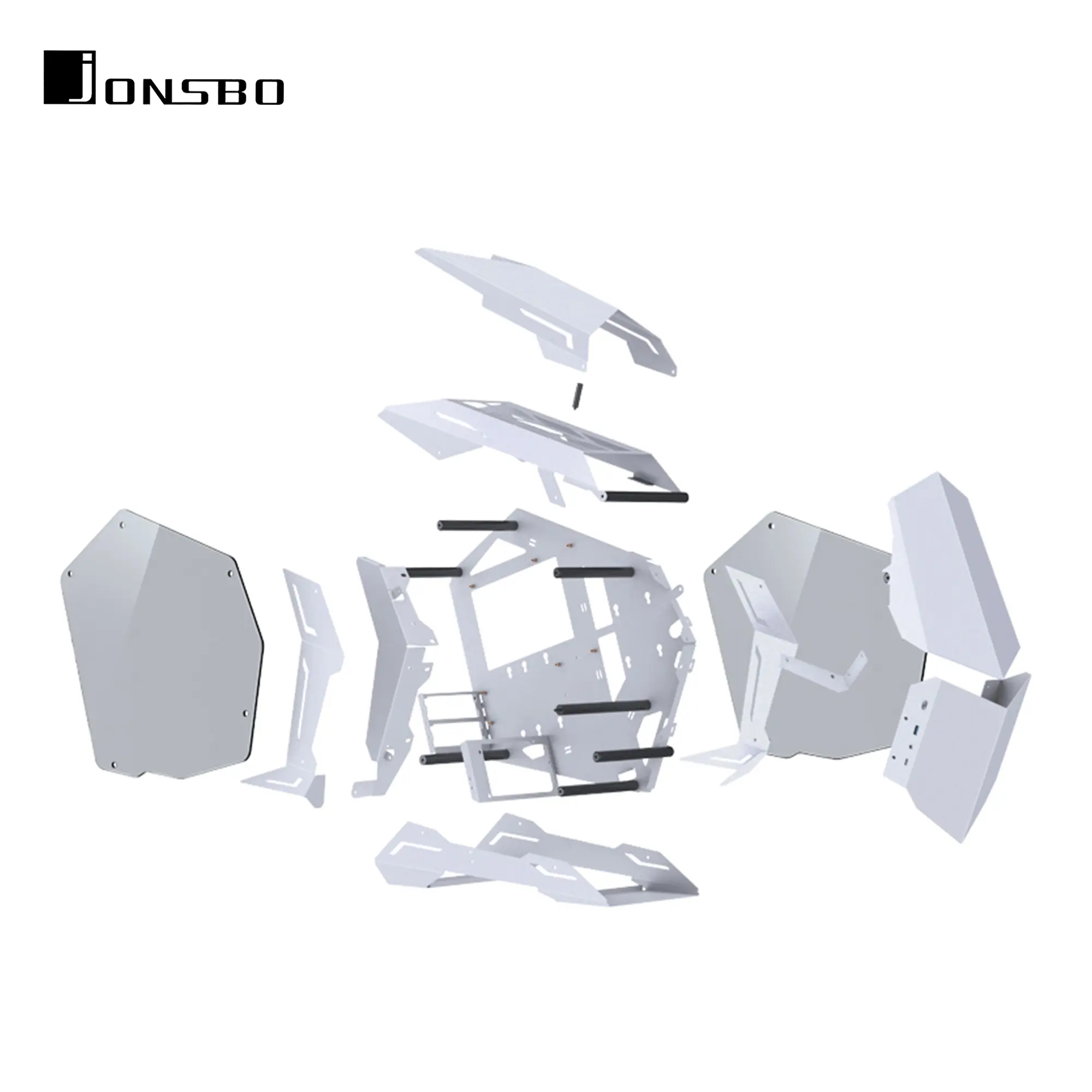 Obudowa JONSBO MOD-3 mini White cena - zdjęcie 10